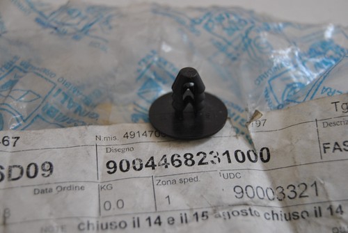 Rear bumper clip piaggio - rear,