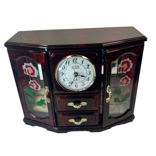 Vintage eleco clock - clock, ballerina