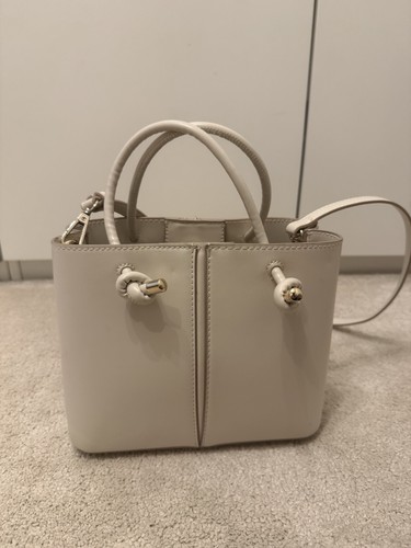 Zara bucket bag white with - zara,