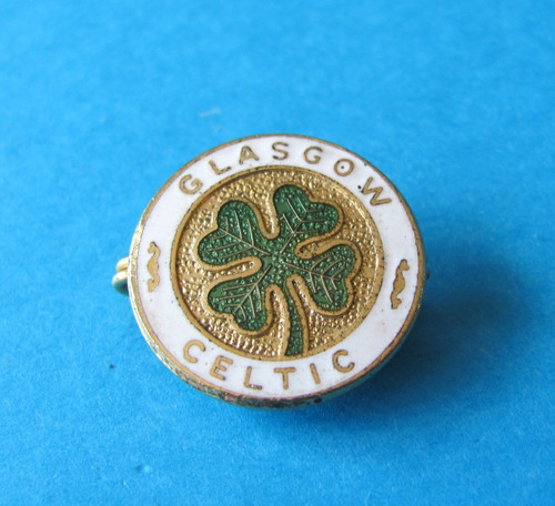 Vintage glasgow celtic badge - celtic,