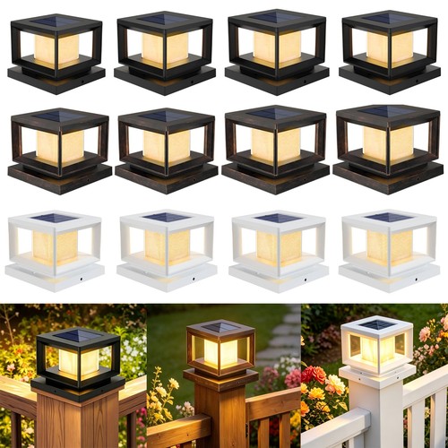 Led solar deck - solar, cap