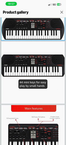 Casio casiotone 44 - casio, 44-key