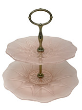 Vintage Cake Stand 2 Tier Art