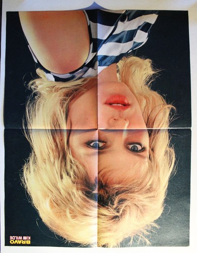 Kim wilde bravo poster - wilde,