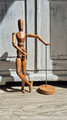 Vintage artist mannequin - vintage,
