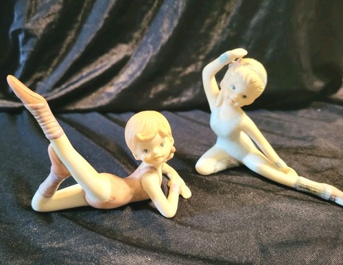 Two homco 1406 ballerina - homco, #1406