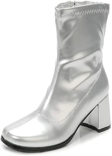 Women mid calf boots - go,