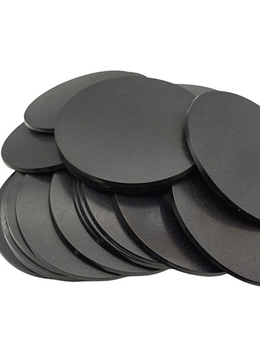 160mm round plastic base - round,