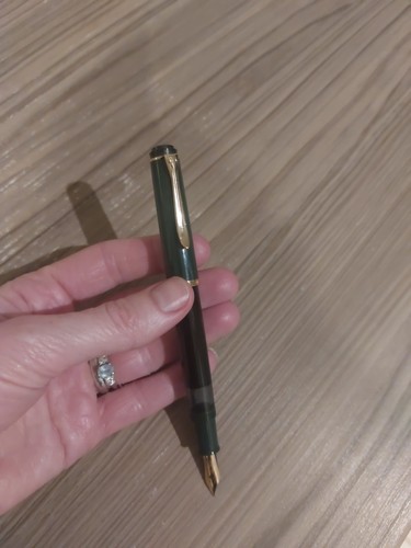 Pelikan m200 fountain pen 24k - pelikan,