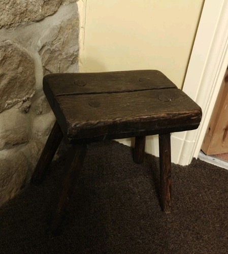 Small hearth stool milking - small,