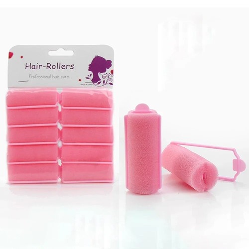 10x soft foam hair rollers - mr,