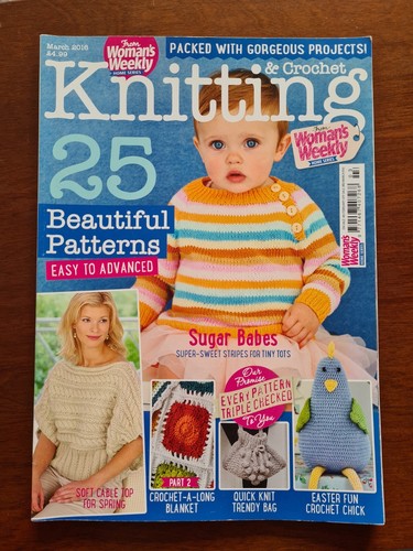 Knitting crochet magazine - magazine,