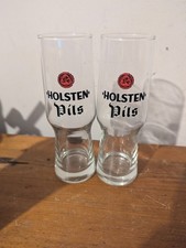 Two Vintage Holsten Pils Half