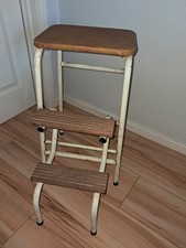 Vintage Kitchen Steps, stool, foldable, 1960s