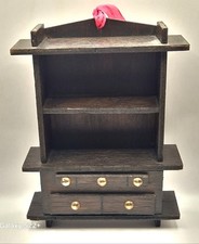 Vintage Wooden Mini Apothecary