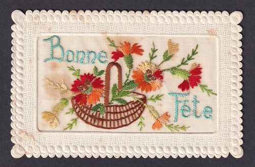 Ww1 embroidered silk - ww1,