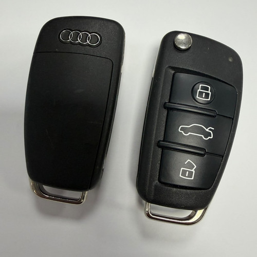 Audi flip key fob button - flip, 3