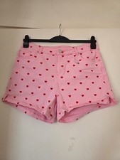 Simply Be Plus Size Pink Denim Shorts Size 18