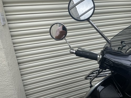 Vespa gts handle bar mirror - handle,