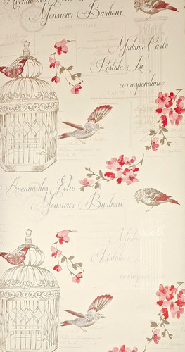 11317 aviary red - and, pink