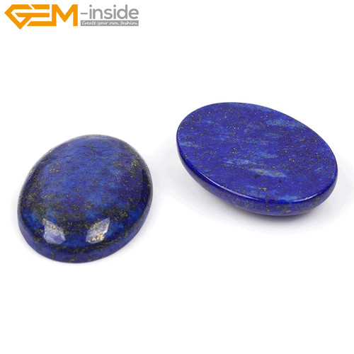 Cab cabochon oval blue - cab, lapis