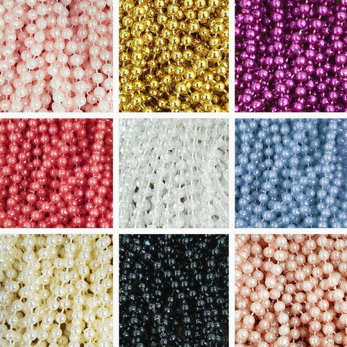 5mm pearl bead string - pearl, chain