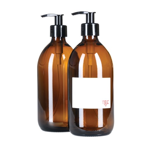 Tec 500ml amber - tec, pump