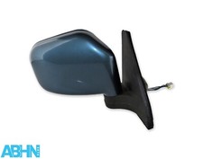 Mitsubishi Shogun Pinin H6 H7 /99-07 Electric Heated Right Door Mirror Teal Blue