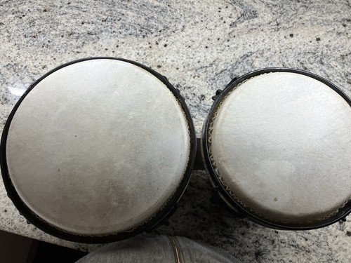 Bongo drums natural - drums,