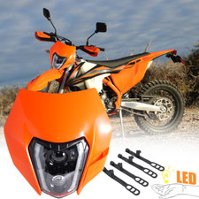 LED headlight orange fits For Ktm 2017 2018 2019 2020 2021 EXC EXCF XC XCW
