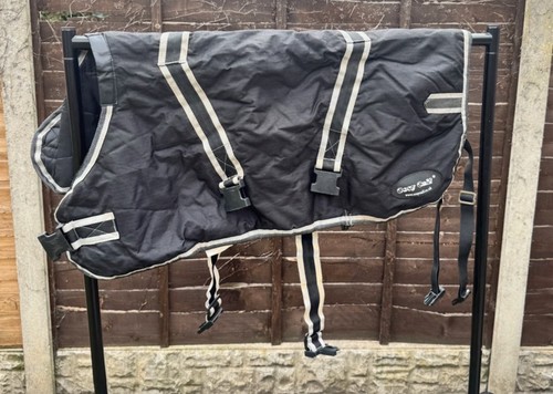 Cosy calf black - calf, white