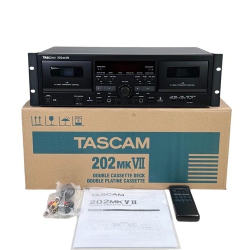 Tascam 202mkvii double - tascam,