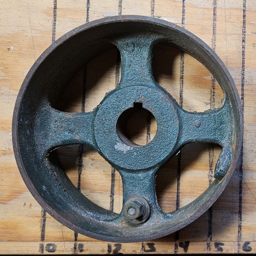 Vtg antique cast - cast, flat