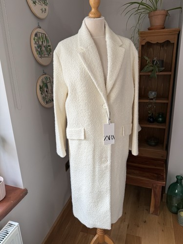 Zara ecru white wool blend - zara,