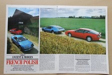 Original CSC 1986 magazine article: RENAULT GTA vs ALPINE-RENAULT A310