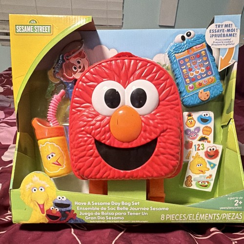 Sesame street toy bag set - sesame, 8
