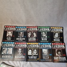 Murder Casebook Magazines - Various From 73-101 (Excl 63) / 10 Editions