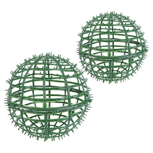 Reusable green plastic topiary - reusable,