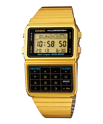 Casio vintage gold stainless - vintage,