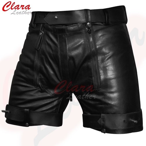Men real leather chaps - real,