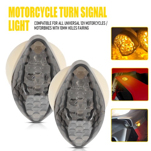 Motorcycle flush mount turn - 2x,