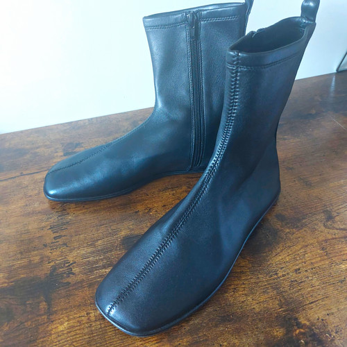 Mango women black leather - black,