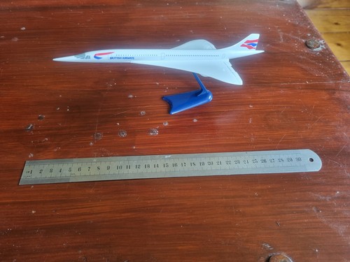 Concorde model plane - plane., british
