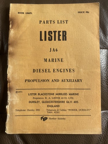 Lister ja6 marine diesel - marine,