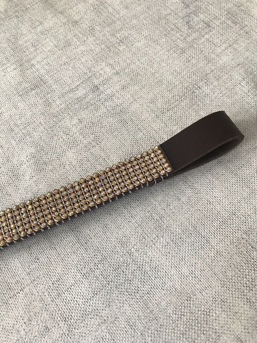 Rhinestone and velvet - 14.5”,
