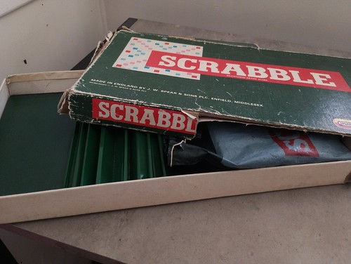 Vintage 1980s scrabble - 1980s, board