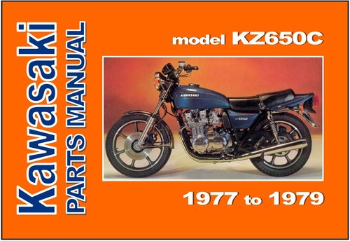 Kawasaki parts manual kz650 - parts,
