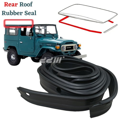 Rear weatherstrip roof - weatherstrip, rubber