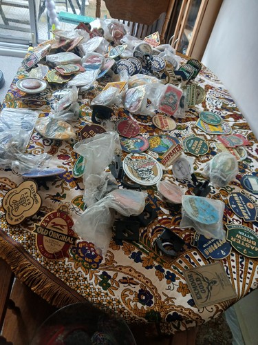 80ish beer pump - pump, badges