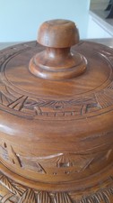 Ornate Wooden Lazy Susan. Very
